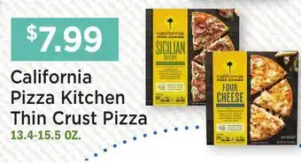 Heinen's California Pizza Kitchen Thin Crust Pizza offer