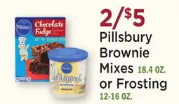Heinen's Pillsbury Brownie Mixes 18.4 OZ. or Frosting 12-16 OZ offer