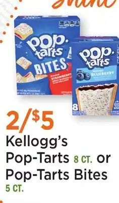 Heinen's Kellogg's Pop-Tarts 8 CT. or Pop-Tarts Bites 5 CT offer
