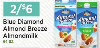 Heinen's Blue Diamond Almond Breeze Almondmilk offer