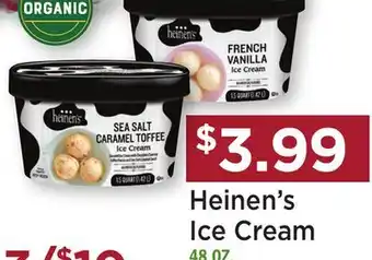 Heinen's Heinen's Ice Cream offer