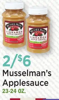 Heinen's Musselman's Applesauce offer