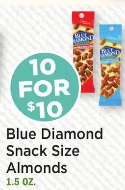 Heinen's Blue Diamond Snack Size Almonds offer