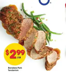 Kroger Boneless pork tenderloin offer