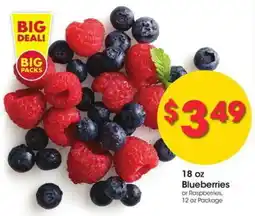 Kroger Blueberries or raspberries offer