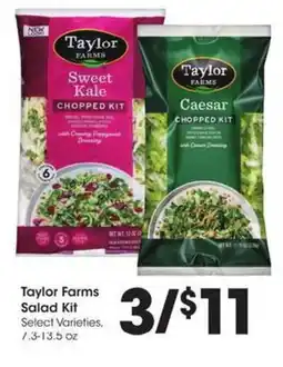 Kroger Taylor farms salad kit offer