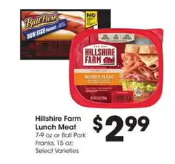 Kroger Hillshire farm lunch meat offer