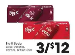 Kroger Big k soda offer