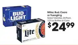 Kroger Miller, bud, coors or yuengling offer