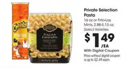 Kroger Private selection pasta offer