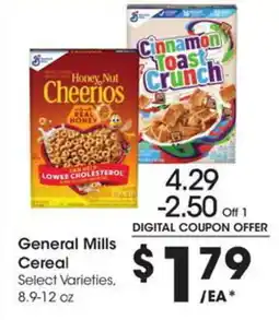Kroger General mills cereal offer