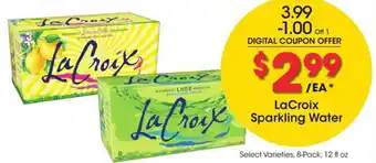 Kroger Lacroix sparkling water offer