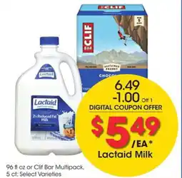 Kroger Lactaid milk offer