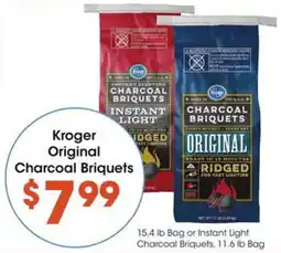 Kroger Kroger original charcoal briquets offer