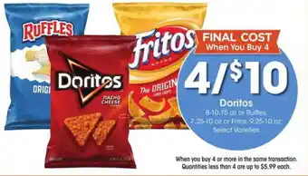 Kroger Doritos offer