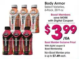 Kroger Body armor offer