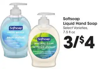 Kroger Softsoap liquid hand soap offer
