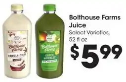 Kroger Bolthouse farms juice offer