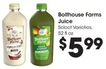 Kroger Bolthouse farms juice offer