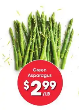 Kroger Green asparagus offer