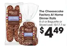 Kroger The cheesecake factory at home dinner rolls offer