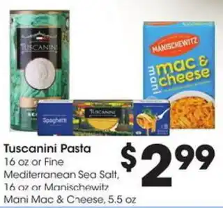 Kroger Tuscanini pasta offer