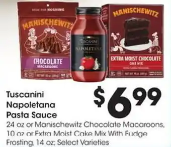 Kroger Tuscanini napoletana pasta sauce offer