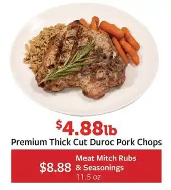 Fareway Premium Thick Cut Duroc Pork Chops offer
