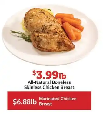 Fareway All-Natural Boneless Skinless Chicken Breast offer