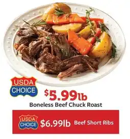 Fareway Boneless Beef Chuck Roast offer