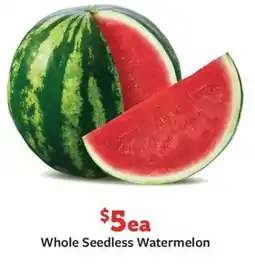 Fareway Whole Seedless Watermelon offer