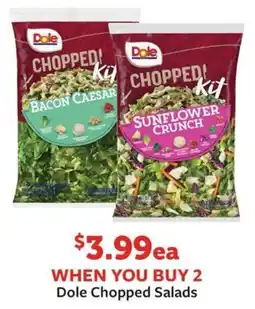 Fareway Dole Chopped Salads offer