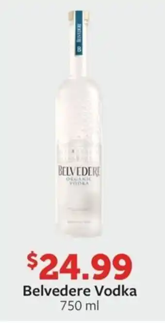 Fareway Belvedere Vodka offer