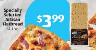 Aldi Specially Selected Artisan Flatbread offer