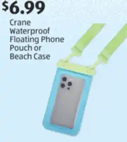 Aldi Crane Waterproof Floating Phone Pouch or Beach Case offer