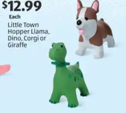 Aldi Little Town Hopper Llama, Dino, Corgi or Giraffe offer