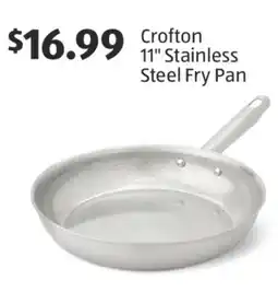 Aldi Crofton 11 Stainless Steel Fry Pan offer