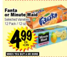 Superior Grocers Fanta or Minute Maid offer