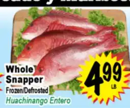 Superior Grocers Whole Snapper offer