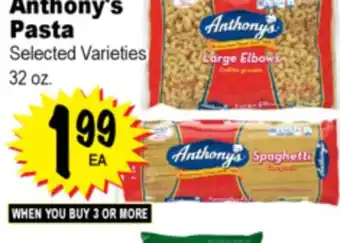 Superior Grocers Anthony's Pasta offer