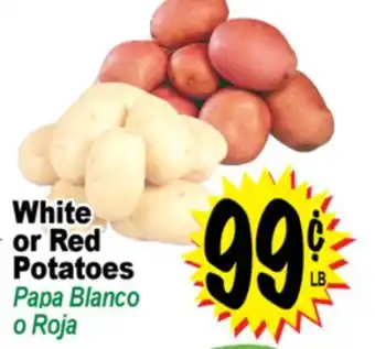 Superior Grocers White or Red Potatoes offer