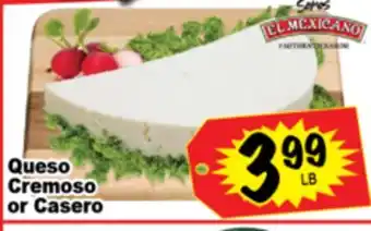 Superior Grocers Queso Cremoso or Casero offer