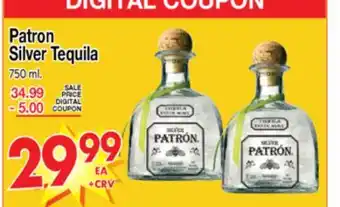 Superior Grocers Patron Silver Tequila offer