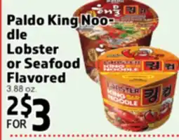 Superior Grocers Paldo King Noodle Lobster or Seafood Flavored offer