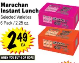 Superior Grocers Maruchan Instant Lunch offer
