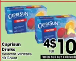 Superior Grocers Caprisun Drinks offer