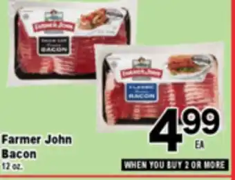 Superior Grocers Farmer John Bacon offer
