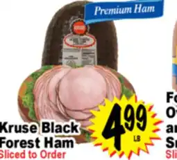 Superior Grocers Kruse Black Forest Ham offer