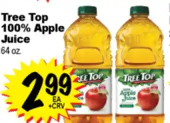 Superior Grocers Tree Top 100% Apple Juice offer