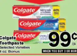 Superior Grocers Colgate Toothpaste offer